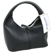Wholesale - BLACK SMALL HOBO BAG W/WRAP AROUND CIRCULAR ZIPPER AEROPOSTALE C/P 24